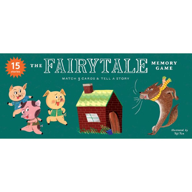 The Fairytale Memory Game : Match 3 cards & tell a story