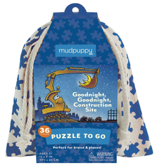 Puzzle To Go: Goodnight, Goodnight, Construction Site