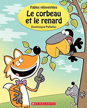 Fables réinventées : Le corbeau et le renard