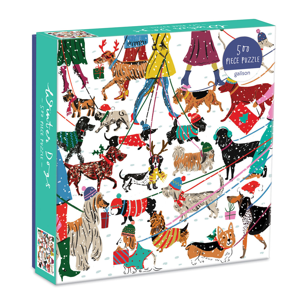 Winter Dogs 500Pc Puzzle