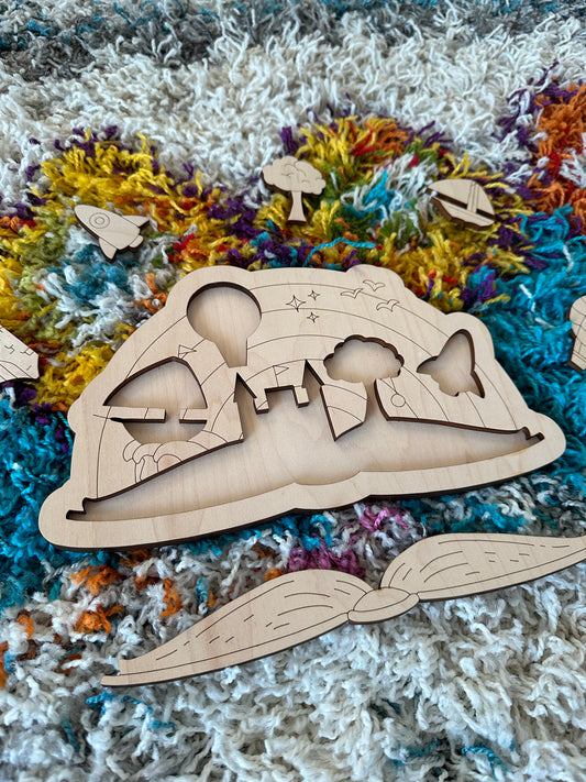 Wooden Storytellers Puzzle