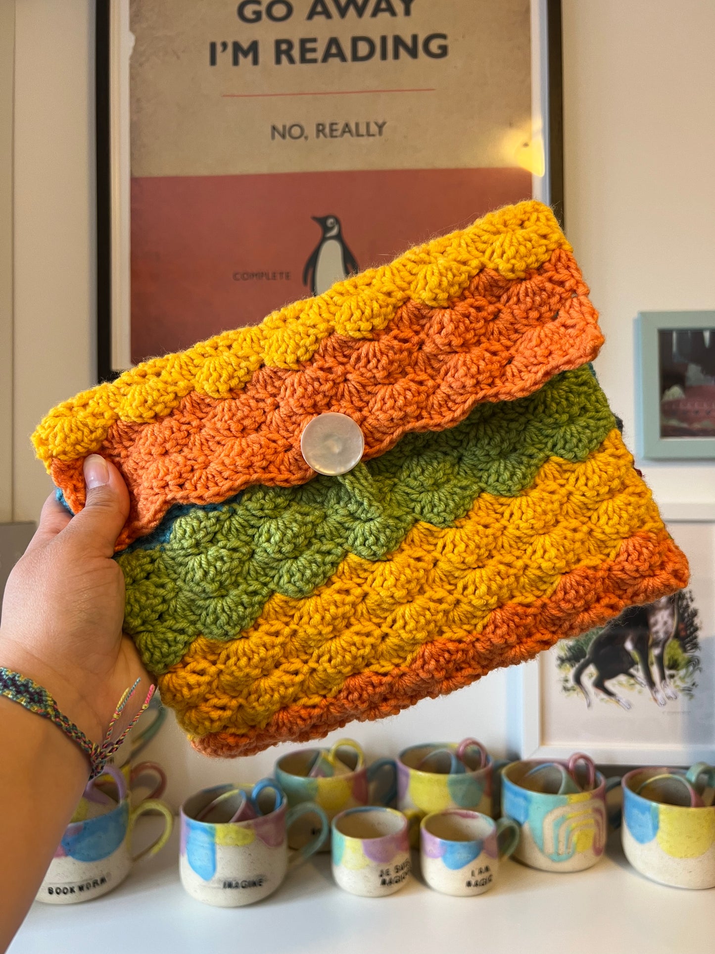 Crochet Book Sleeve