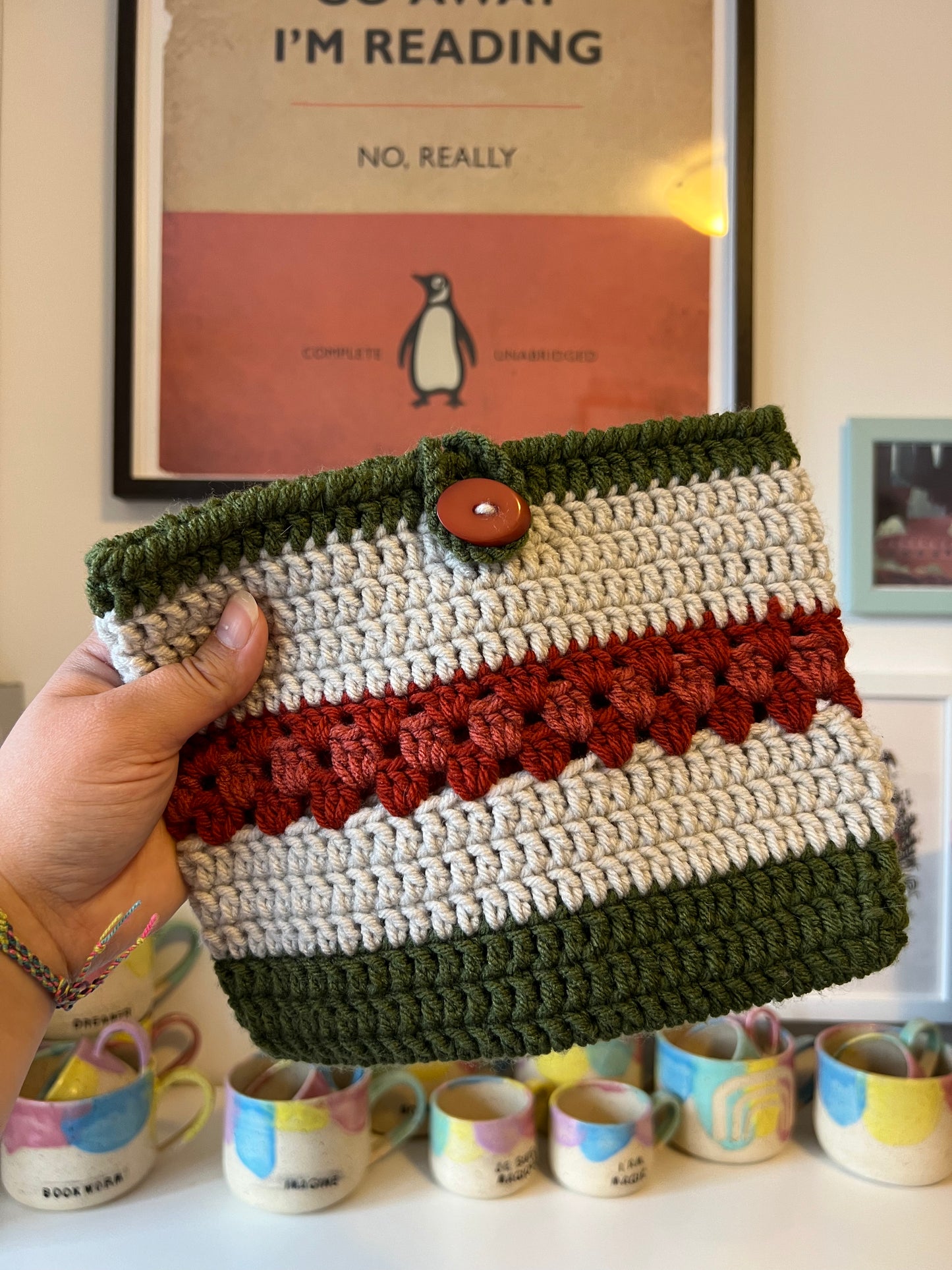 Crochet Book Sleeve