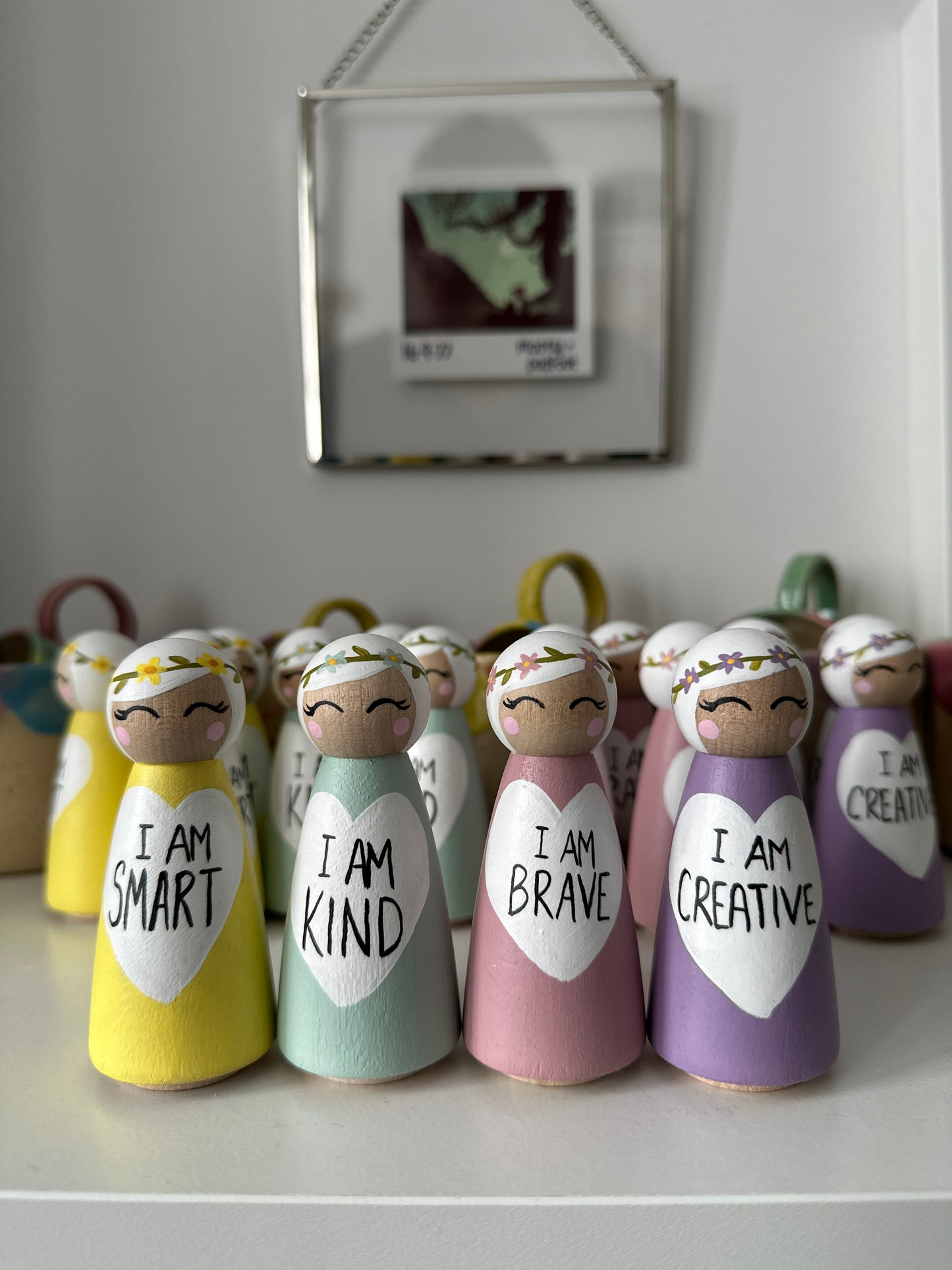 Affirmation Peg Dolls