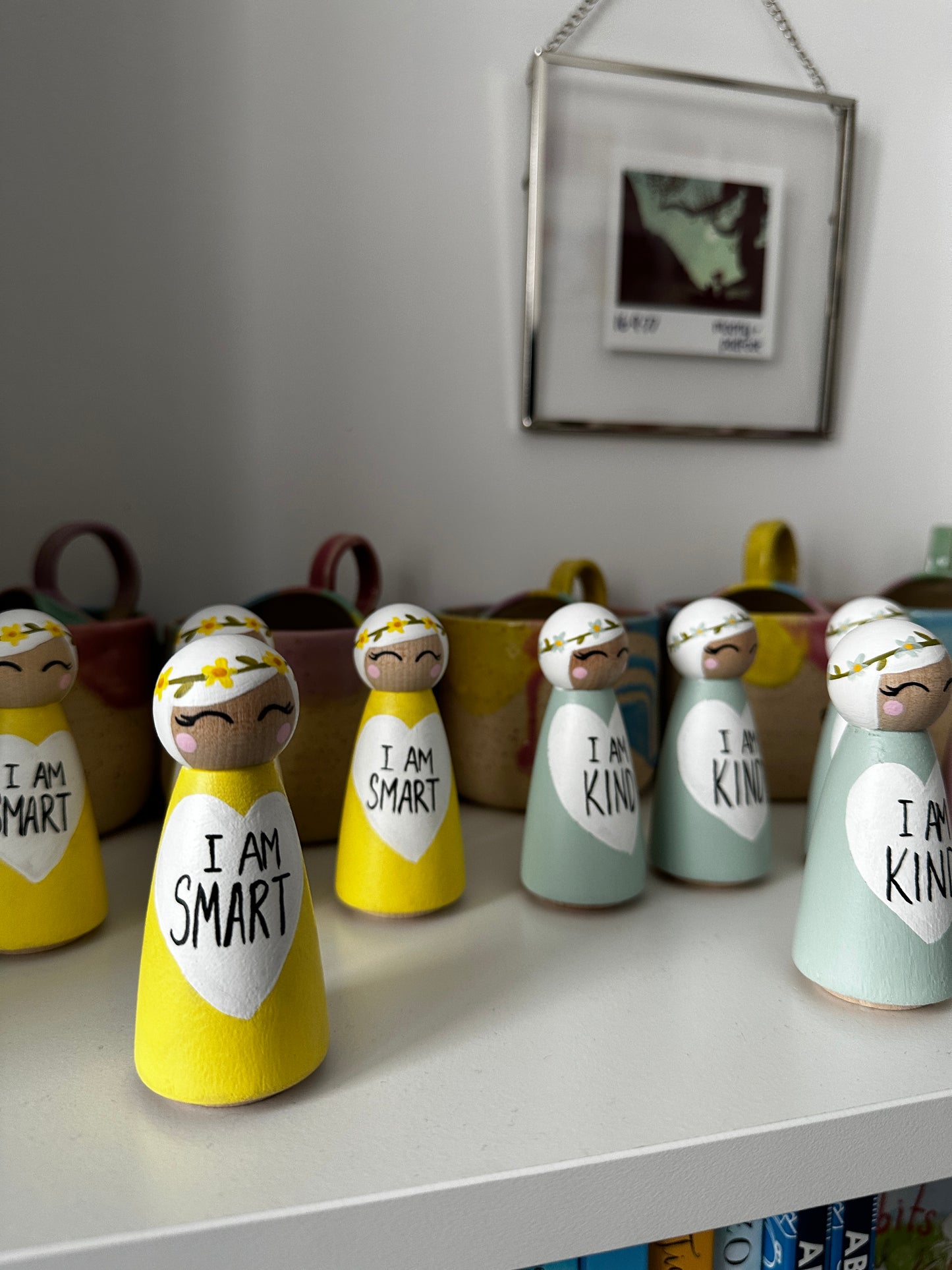 Affirmation Peg Dolls
