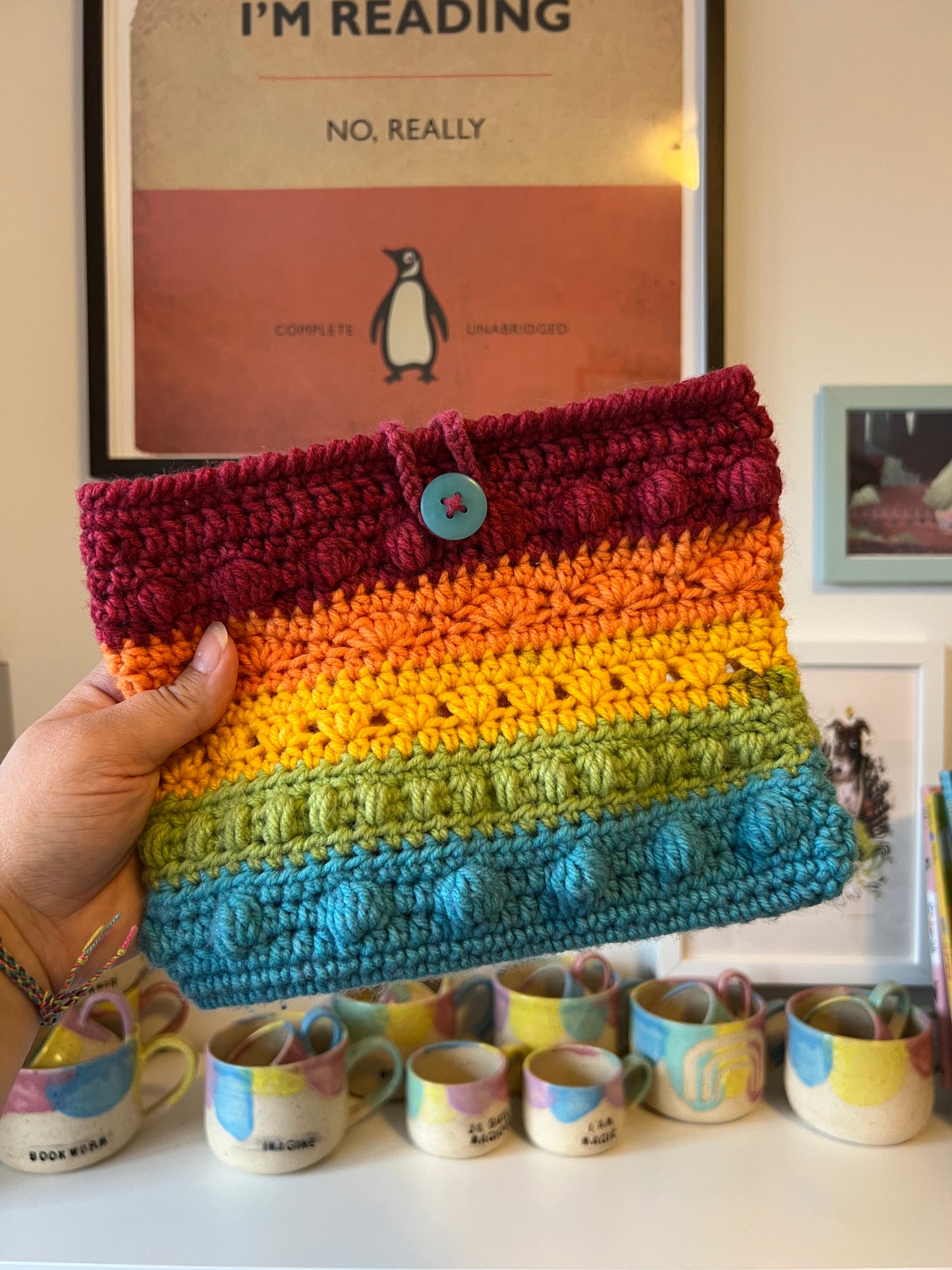 Crochet Book Sleeve